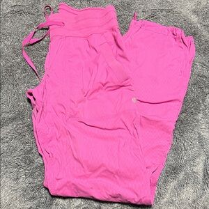 Sonic pink dance studio pants